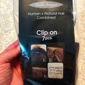 Clip-On Hair Extensions - Honey Brown Blonde J & K Hair Gallery New